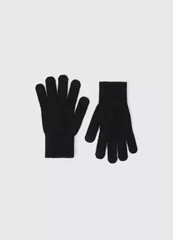 Перчатки для девочек, Черный