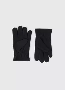 Перчатки флисовые для мальчиков, Черный