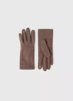 Перчатки сенсорные, Бежевый
