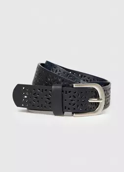 Перфорированный ремень, Синий