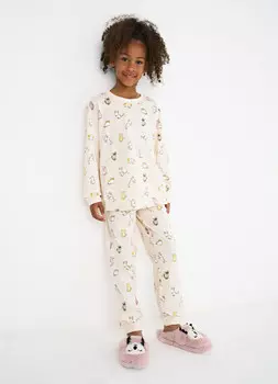Пижама для девочек, Бежевый