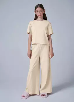 Пижама для девочек, Бежевый