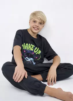 Пижама для мальчиков, Серый