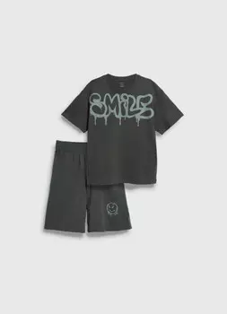 Пижама для мальчиков, Зеленый