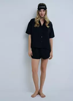 Пижамные шорты, Черный