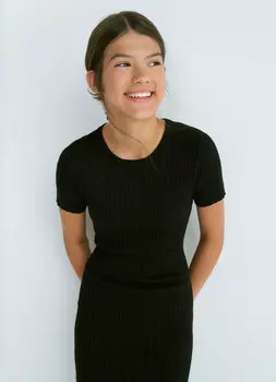 Платье для девочек, Черный