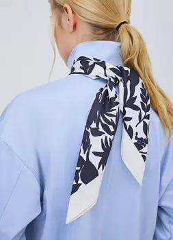 Платок, Белый