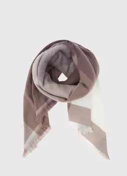 Платок в клетку, Бежевый