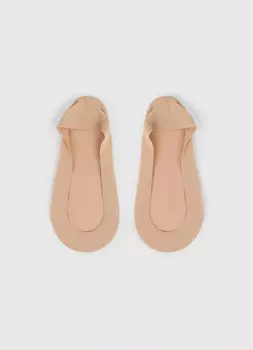 Подследники с хлопковой подошвой, Бежевый