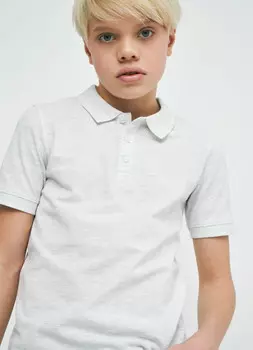 Поло для мальчиков, Белый