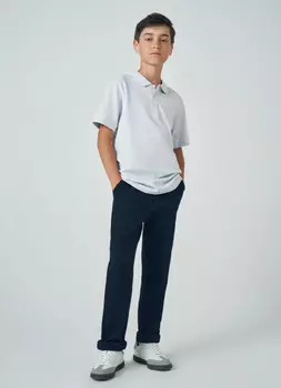 Поло для мальчиков, Белый