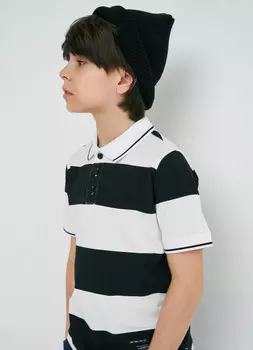 Поло для мальчиков, Черный