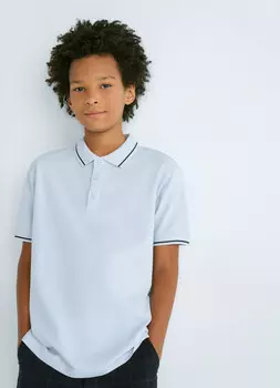 Поло для мальчиков, Голубой