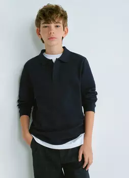 Поло для мальчиков, Синий