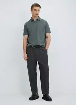 Поло из мягкого пике, Зеленый