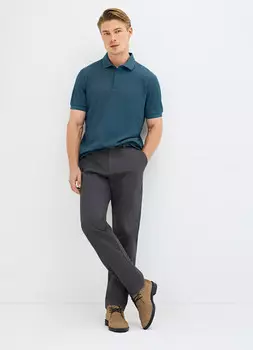 Поло из шелковистого пике, Зеленый