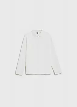 Поло с длинным рукавом для мальчиков, Бежевый