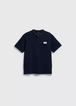 Поло с нашивкой для мальчиков, Синий