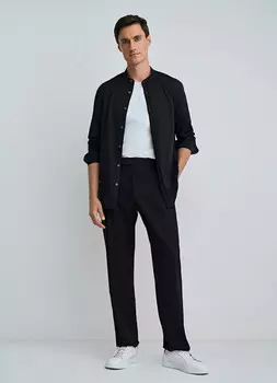 Прямые брюки, Черный