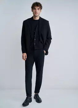 Прямые брюки, Черный