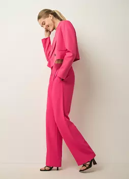 Прямые брюки, Красный