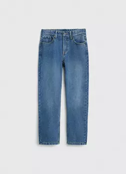 Прямые джинсы для мальчиков, Синий