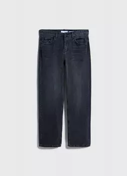 Прямые джинсы, Серый