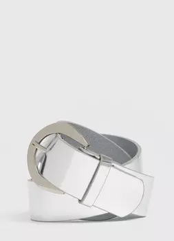 Ремень металлик, Серебряный