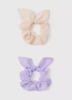 Резинки для волос для девочек, 2 шт., Мультицвет