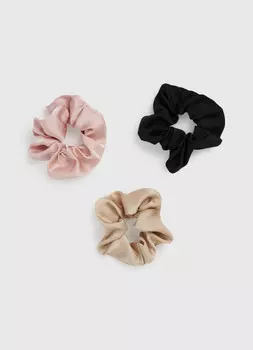 Резинки для волос для девочек, 3 шт., Мультицвет