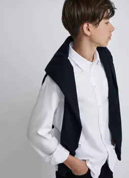 Рубашка для мальчиков, Белый