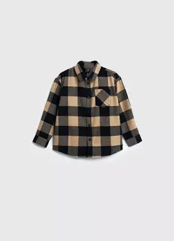 Рубашка для мальчиков, Бежевый