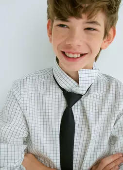 Рубашка для мальчиков, Голубой