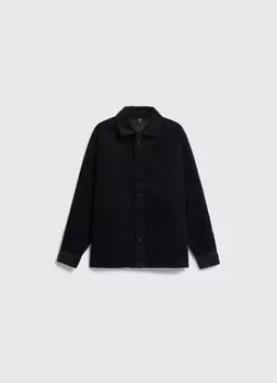 Рубашка из вельвета для мальчиков, Черный