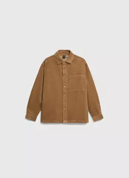 Рубашка из вельвета для мальчиков, Бежевый