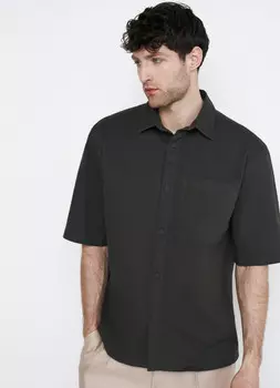 Рубашка с коротким рукавом, Зеленый