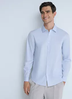 Рубашка Superslim fit, Голубой