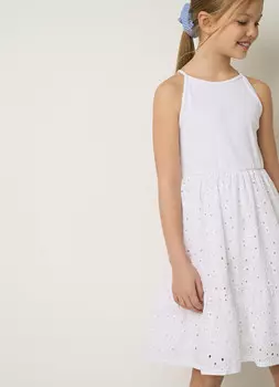 Сарафан для девочек, Белый