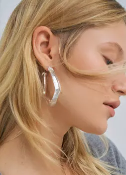 Серьги из стекла, Мультицвет