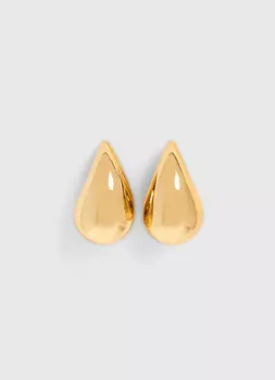 Серьги-капли, Золотой