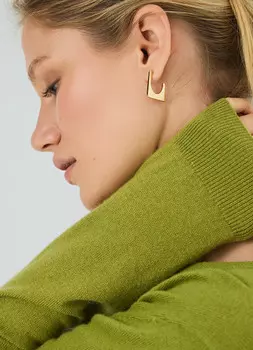 Серьги, Золотой