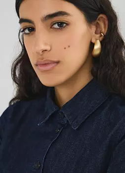 Серьги, Золотой