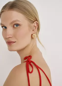 Серьги, Золотой