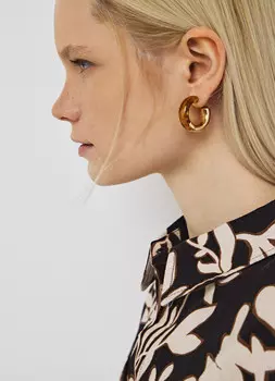 Серьги, Золотой