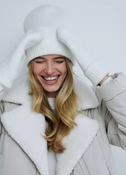 Шапка-бини, Белый