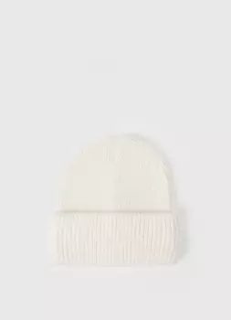 Шапка-бини для девочек, Белый