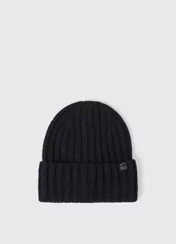 Шапка-бини с добавлением шерсти для мальчиков, Синий