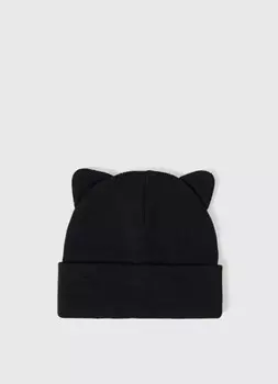 Шапка для девочек, Черный