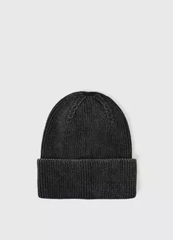 Шапка с эффектом тай-дай, Серый