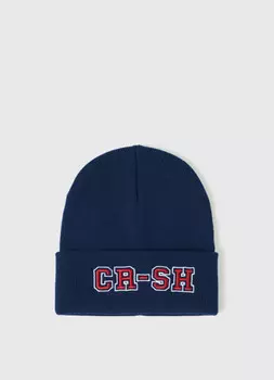 Шапка с вышивкой для мальчиков, Синий